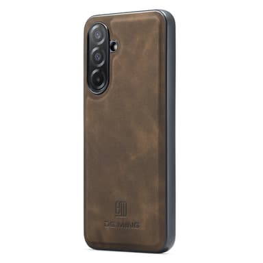 DG MING Samsung A26 5G Premium PU-Läder Hybrid Skal - Mörkbrun
