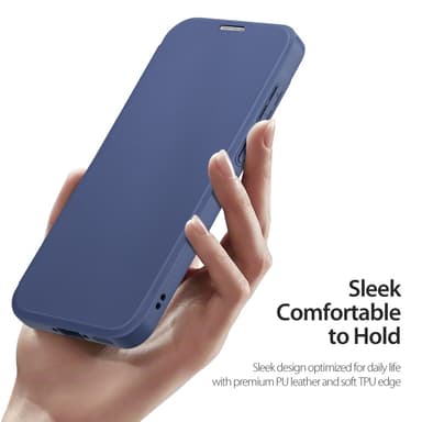 DUX DUCIS Samsung A36 5G Skin X Pro Plånboksfodral - Blå