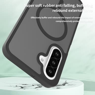 SKALO Samsung A26 5G Skin-touch Hybrid Skal - Lila