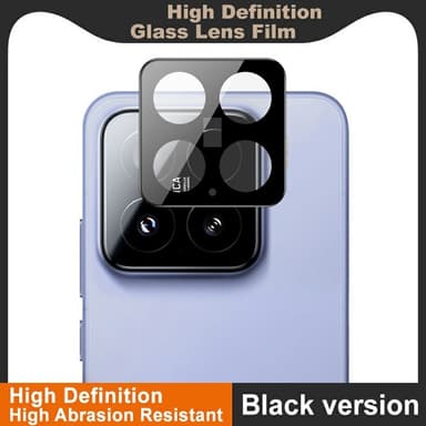 IMAK Xiaomi 15 Kameraskydd Härdat Glas - Svart