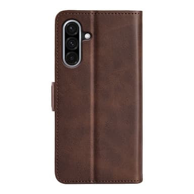 SKALO Samsung A56 5G Premium ID Plånboksfodral - Brun