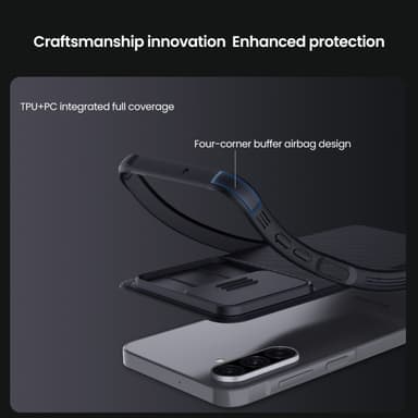 NILLKIN Samsung A26 5G CamShield Pro Series Skal - Svart