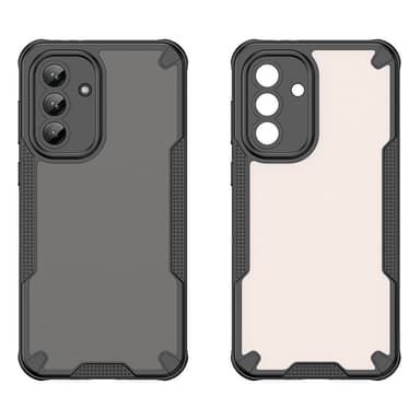 SKALO Samsung A56 5G Armor Hybrid Frosted Skal - Svart