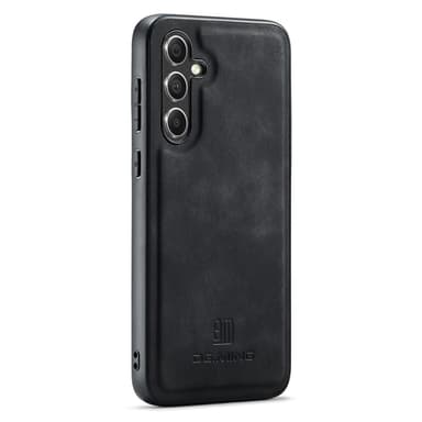DG MING Samsung A56 5G Premium PU-Läder Hybrid Skal - Svart