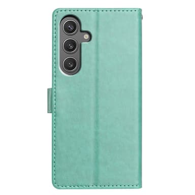 SKALO Samsung A26 5G PU-läder Plånboksfodral - Turkos