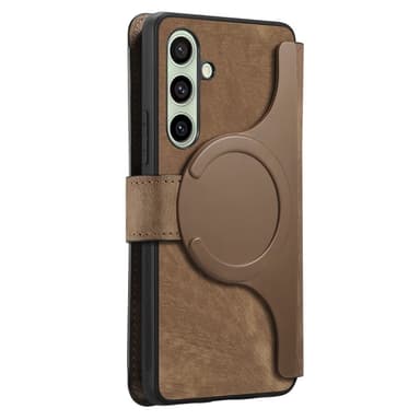 SKALO Samsung A56 5G CASENEO MW-03 Plånboksfodral - Brun