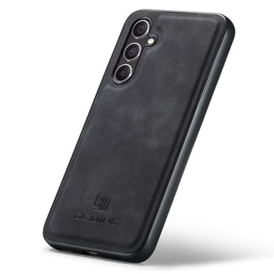 DG MING Samsung A56 5G Premium PU-Läder Hybrid Skal - Svart