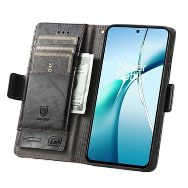 SKALO Nothing Phone (3a) 5G CASENEO 002 Premium Plånboksfodral - Svart
