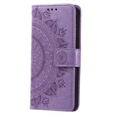 SKALO Samsung A36 5G Mandala Plånboksfodral - Lila