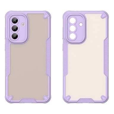 SKALO Samsung A56 5G Armor Hybrid Frosted Skal - Lila