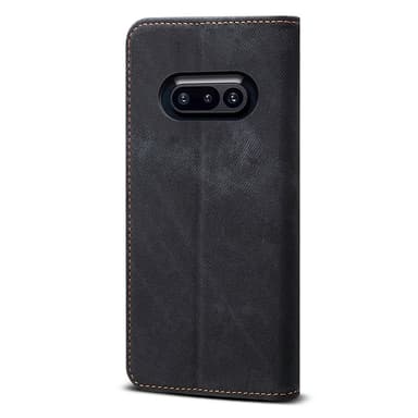 SKALO Nothing Phone (3a) 5G Jeans Plånboksfodral - Svart