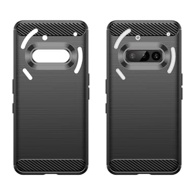 SKALO Nothing Phone (3a) 5G Armor Carbon Skal - Svart