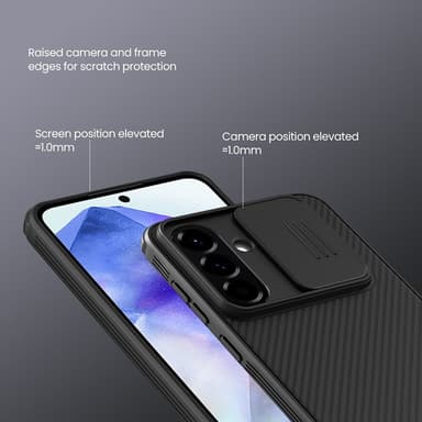 NILLKIN Samsung A56 5G CamShield Pro Series Skal - Svart