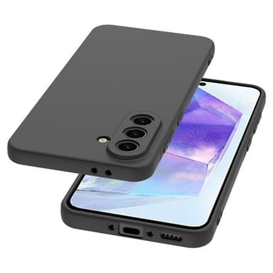SKALO Samsung A36 5G Mattsvart Ultratunn TPU Skal - Svart
