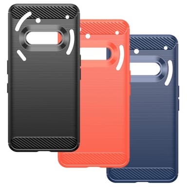 SKALO Nothing Phone (3a) 5G Armor Carbon Skal - Svart