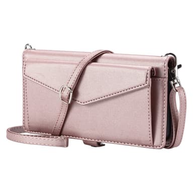 SKALO Samsung A56 5G PU-Läder Envelope Plånboksfodral - Roséguld