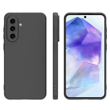 SKALO Samsung A36 5G Mattsvart Ultratunn TPU Skal - Svart