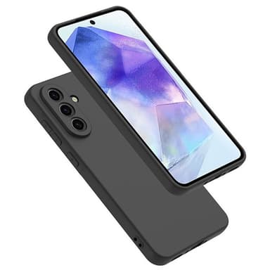 SKALO Samsung A36 5G Mattsvart Ultratunn TPU Skal - Svart