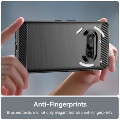 SKALO Nothing Phone (3a) 5G Armor Carbon Skal - Svart