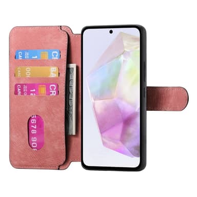 SKALO Samsung A36 5G CASENEO MW-03 Plånboksfodral - Rosa