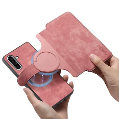 SKALO Samsung A36 5G CASENEO MW-03 Plånboksfodral - Rosa