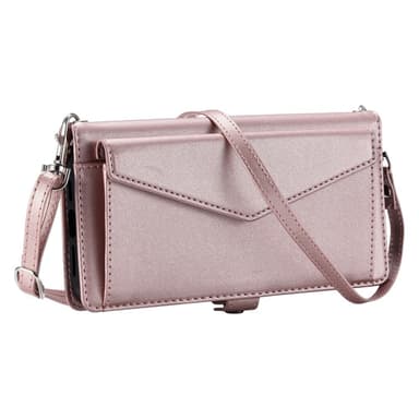 SKALO Samsung A56 5G PU-Läder Envelope Plånboksfodral - Roséguld