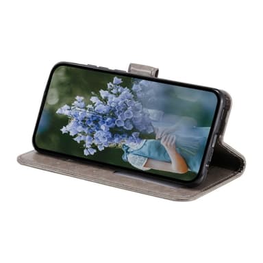 SKALO Samsung A56 5G Mandala Plånboksfodral - Grå