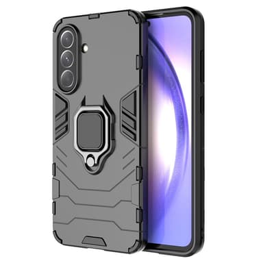 SKALO Samsung A36 5G Armor Metallring Skal - Svart