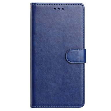 SKALO Samsung A26 5G PU-läder Plånboksfodral - Blå