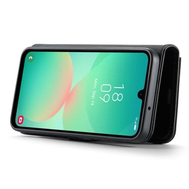 DG MING Samsung A26 5G 2-i-1 Magnet Plånboksfodral - Svart