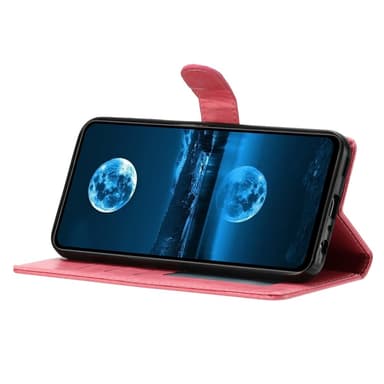 SKALO Samsung A26 5G PU-läder Plånboksfodral - Rosa