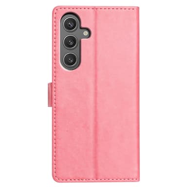 SKALO Samsung A26 5G PU-läder Plånboksfodral - Rosa