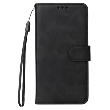 SKALO Xiaomi 15 PU-läder Plånboksfodral - Svart