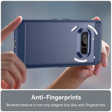 SKALO Nothing Phone (3a) 5G Armor Carbon Skal - Blå