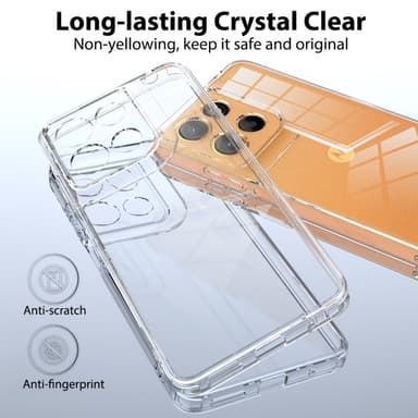SKALO Motorola Moto G15 Power TPU+Akryl Skal - Transparent