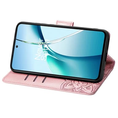 SKALO Nothing Phone (3a) 5G Mandala Butterfly Plånboksfodral - Roséguld