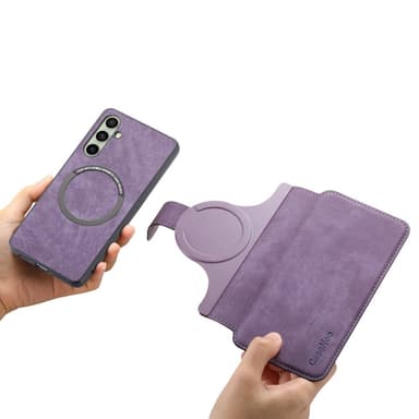 SKALO Samsung A26 5G CASENEO MW-03 Plånboksfodral - Lila