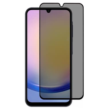 SKALO Samsung A26 5G Privacy Skärmskydd Härdat Glas - Svart
