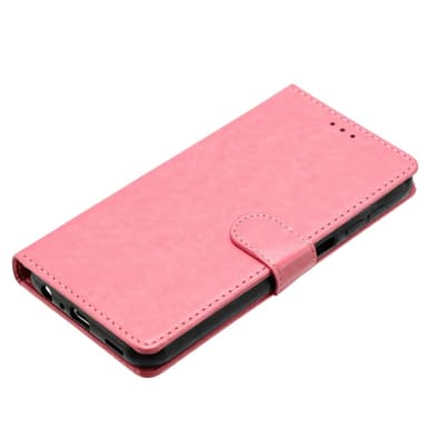 SKALO Samsung A26 5G PU-läder Plånboksfodral - Rosa