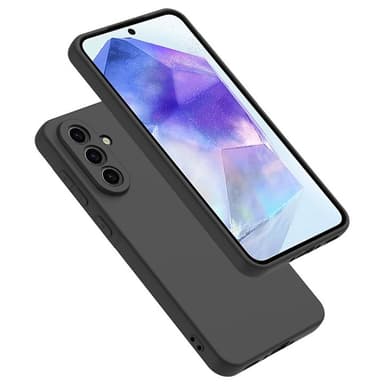 SKALO Samsung A26 5G Mattsvart Ultratunn TPU Skal - Svart