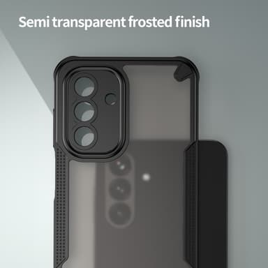 SKALO Samsung A26 5G Armor Hybrid Frosted Skal - Svart