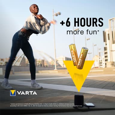 Varta Longlife AA-batterier 7042225 (40-pack)