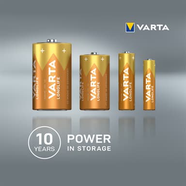 Varta Longlife AAA-batteri (30-pack)
