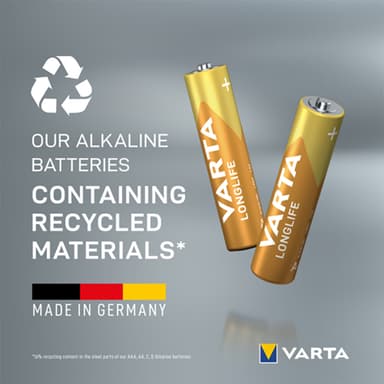 Varta Longlife AAA-batteri (30-pack)