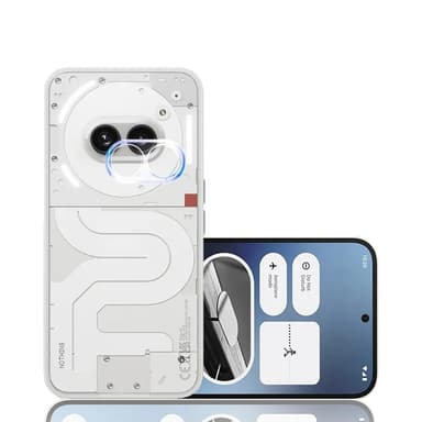 SKALO Nothing Phone (2a) Plus 3D Linsskydd/Kameraskydd Härdat Glas - Svart