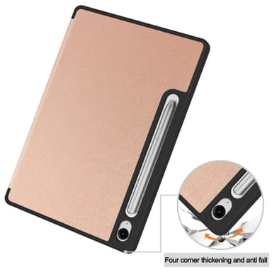 SKALO Samsung Tab S10 FE Trifold Fodral - Roséguld