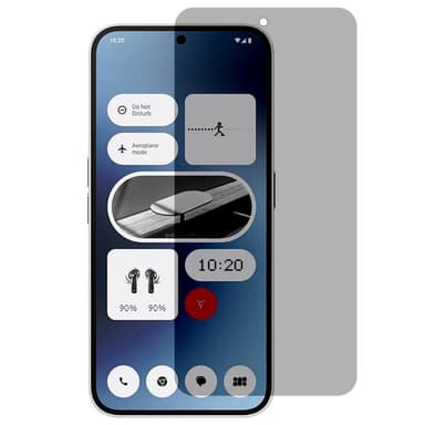 2-PACK SKALO Nothing Phone (2a) Plus Privacy Skärmskydd Härdat Glas - Svart