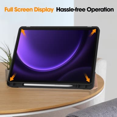 SKALO Samsung Tab S10 FE Trifold Fodral - Roséguld