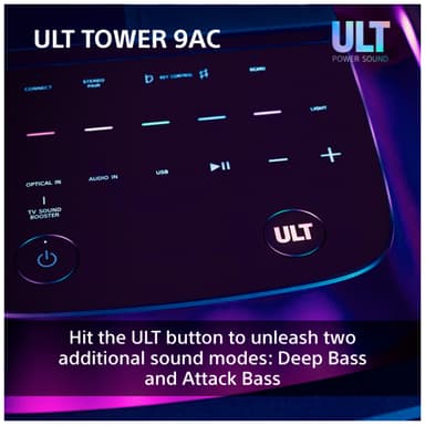 Sony ULT Tower 9AC partyhögtalare (svart)