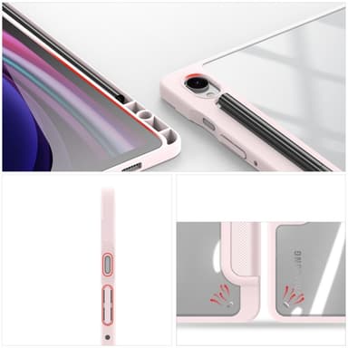 DUX DUCIS Samsung Tab S10 FE TOBY Series Trifold Fodral - Rosa